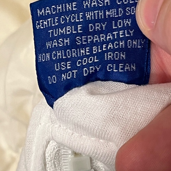 VTG New York Yankees White Starter Genuine 1/4 Zip Pullover Jacket Medium (E) - Picture 12 of 15